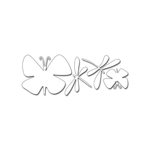 Penny Black Creative Dies - Flutters 51-006
