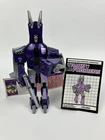 Vintage G1 Transformers Cyclonus Complete w Gun Book Stats Card Original 1980s