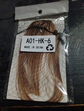 Human Hair Clip In Bang Honey Brown/ Golden Brown