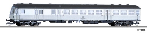 Tillig TT 13845 | Steuerwagen DB | 2. Klasse BDnf 740 | Silberling | NEU & OVP | Condition: Neu