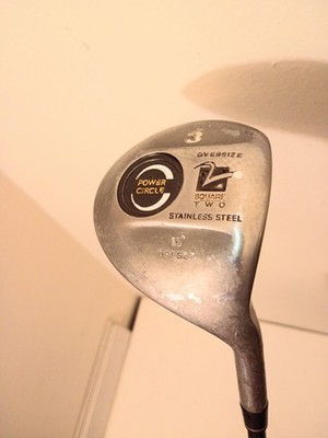  ️RH 44'' Square Two Power Circle 16° Offset Fairway 3 Wood Reg Flex Golf Club 