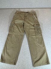 Vintage Baggy Pants Men 34x30 Cargo Loose Wide Leg Utility Workwear Y2K Old Navy