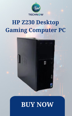 HP Z230 Desktop Gaming Computer PC Intel i5 8GB 256GB SSD WIFI DVD Windows 10