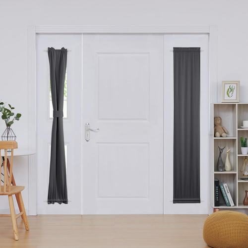 Blackout Door Curtain – Thermal Insulated Privacy Curtain for French & Front Doo - Picture 11 of 12