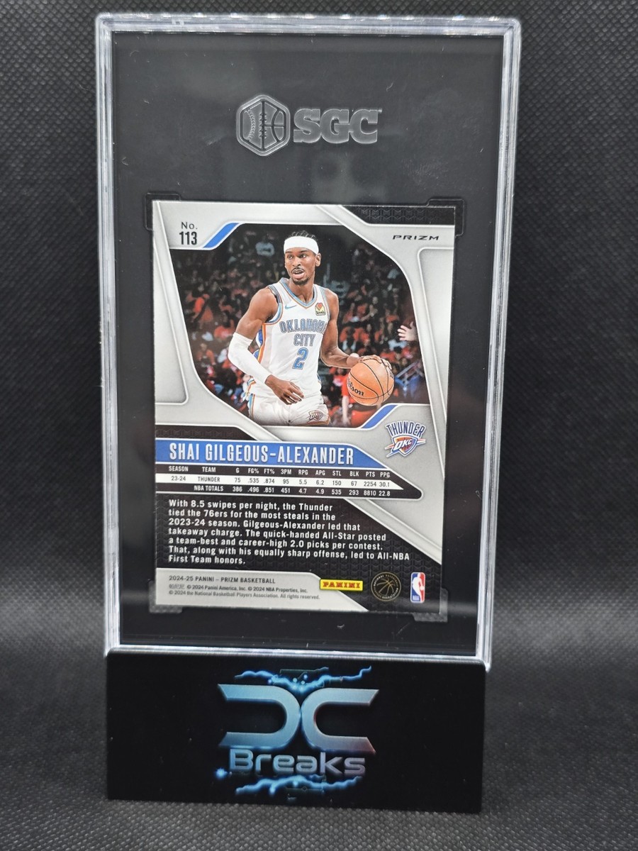 その他 Prizm Shai Gilgeous Alexander RC silver 2024-25 Panini Prizm - Shai Gilgeous-Alexander #113 Silver