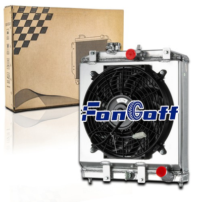 #ad Aluminum RadiatorShroud Fan for 1992 2001 Honda Civic EG EK Del Sol Integra 1.5 $79.00