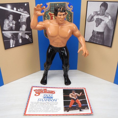 Ricky The Dragon Steamboat Vintage 1985 LJN WWF Wr...