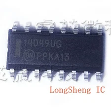 5PCS 14049U 14049UG MC14049UBD MC14049UBDR2G Buffers New #iw