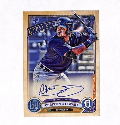 2019 Topps Gypsy Queen Christin Stewart Rookie Auto Autograph Card Tigers 