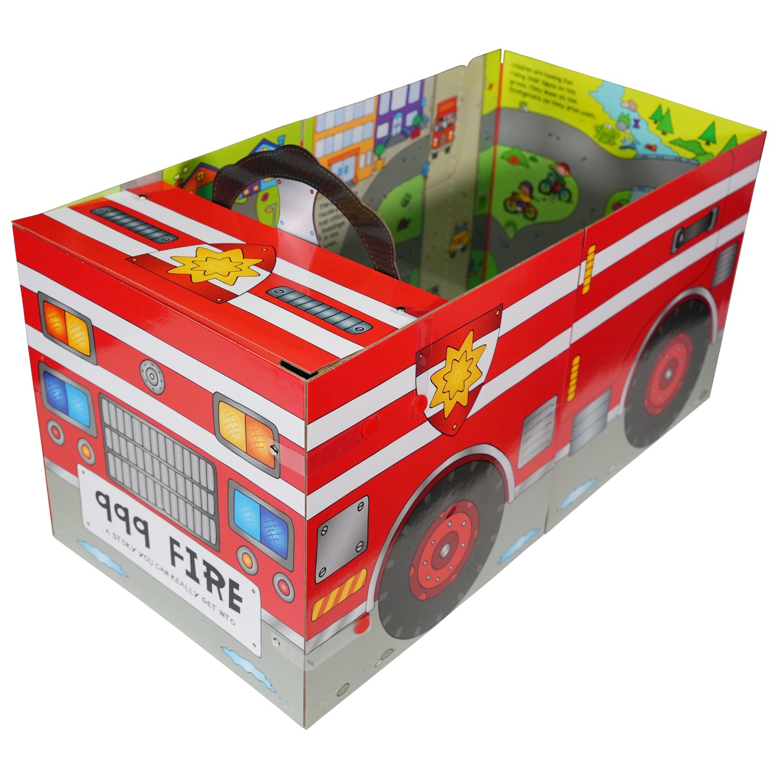 Convertible Fire Engine - Great Value Sit In Fire Engine, Interactive