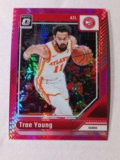 Trae Young 2024-25 Panini Donruss Optic Basketball #186 PINK