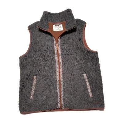 Natural Reflections Ridgewood Women's L Sherpa Lined Vest Magnet