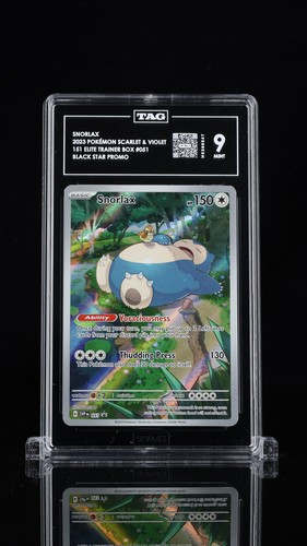 Snorlax graded TAG 9 for sale on eBay