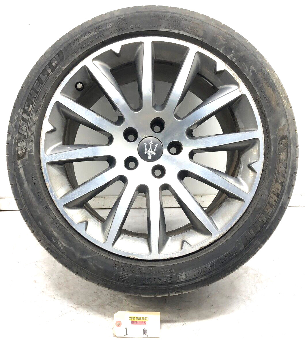 2014-2019 MASERATI GHIBLI WHEEL RIM 18x9.5 OEM.