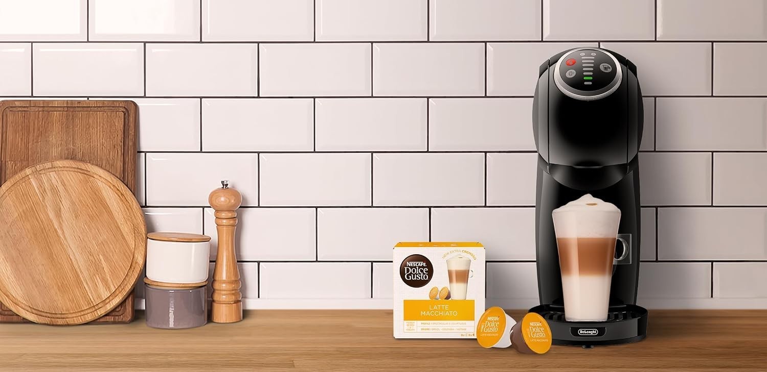 De'Longhi Genio S NESCAFÉ Dolce Gusto Macchina Caffè Capsule Automatica Antracit foto 2