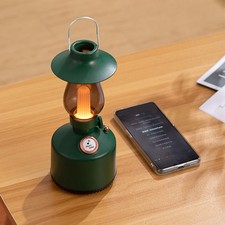 Vintage Table Lamp Speaker Oil Lamp Speaker Versatile 1600K