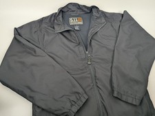 5.11 Tactical Series Full ZipJacket Mens Medium Black Fleece Lined Windbreaker