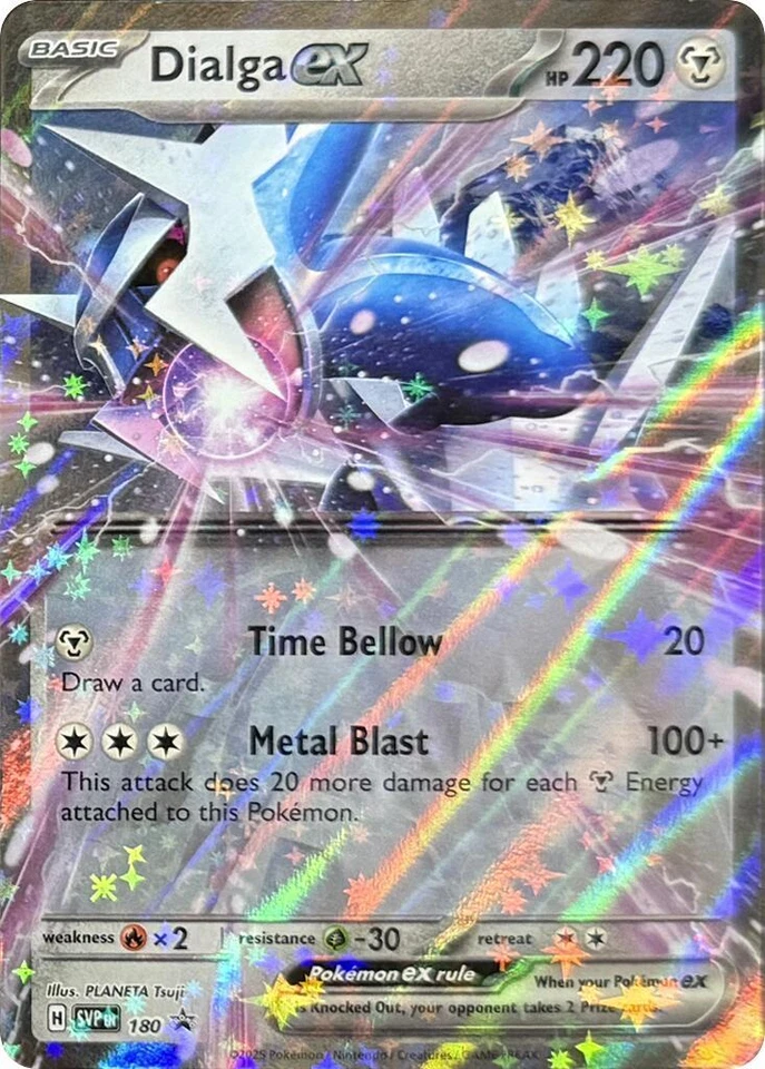 Dialga Ex 180 Sv: Scarlet & Violet Promo Cards