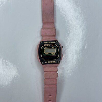 E Protection Baby Pink J Shock Sorts Retro LCD Ladies Stainless Untested