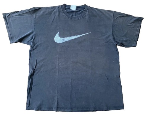 Vintage New Nike Air Jordan 18 Years of Love T-Shirt Black Sz XXL