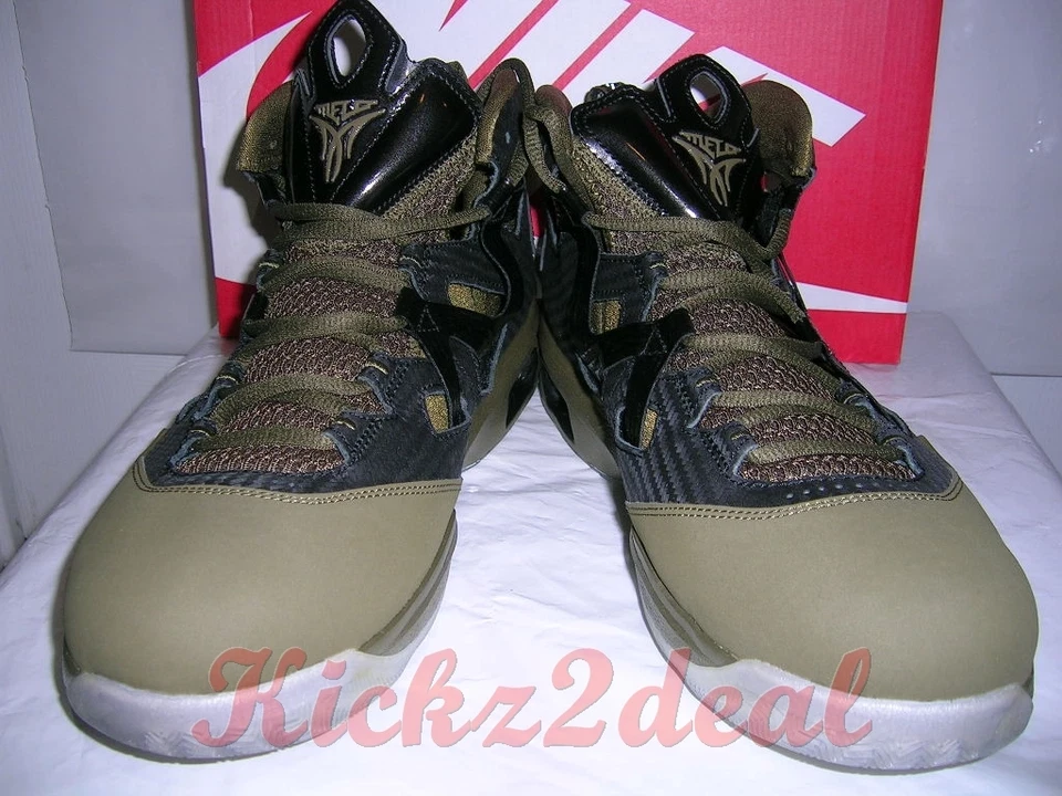 全新 JORDAN MELO M9 尺寸 8.5 10 黑色/SQUADRON 绿色 Carmelo Anthony Knicks — 第 4/4 张图片