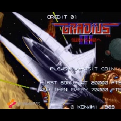 Used Gradius III From Legend to Myth Arcade Game PCB P.C.Board Konami Shooting