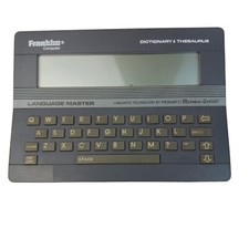 Vtg Franklin Language Master LM 2000 Electronic Dictionary  Thesaurus Working