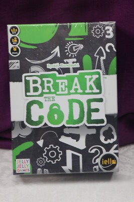 Jelly Jelly Break The Code Board Game NEW SEALED