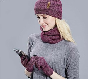 winter hat scarf glove sets
