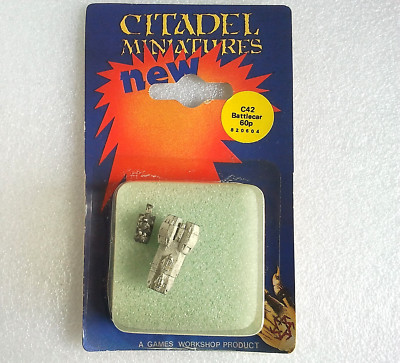 Vintage Citadel C42 Battlecars (Jet-engines?) - Games Workshop