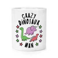 VerrüCkte Dinosaurier Mann Stars Makeup Pinsel Bleistift Topf Lustig T-Rex Dad