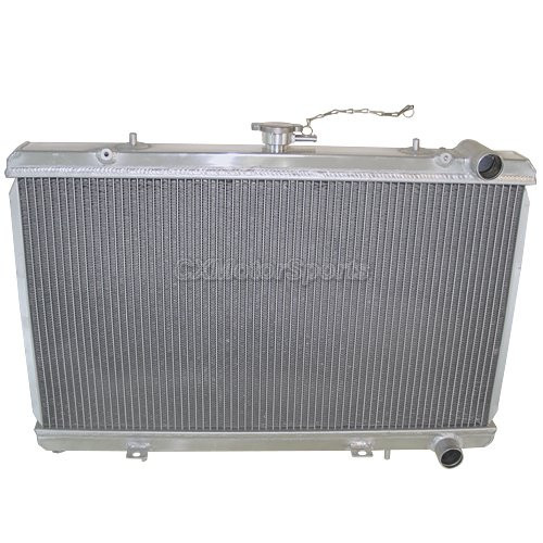 Aluminum Radiator + Shroud + Slim 12" FANS For 8994 Nissan 240SX S13