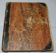 Antique Handmade Junk-Type Journal 1883 Cutouts Clippings Illustrations  More