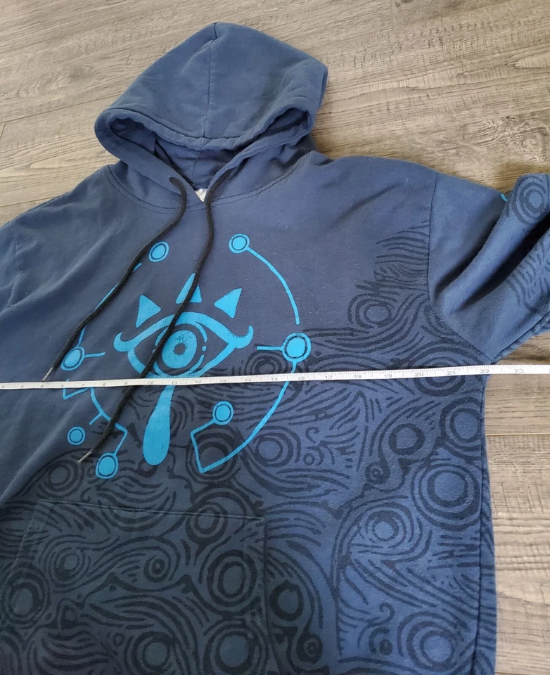Sudadera con capucha para mujer Nintendo The Legend Of Zelda: Breath Of The Wild Eye Fill L Foto 3 de 4