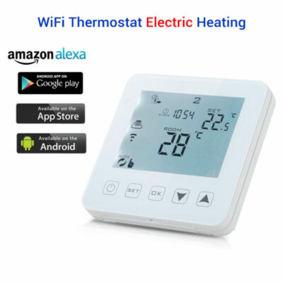 Programmable WiFi Smart Thermostat Electric LCD Digital Touch