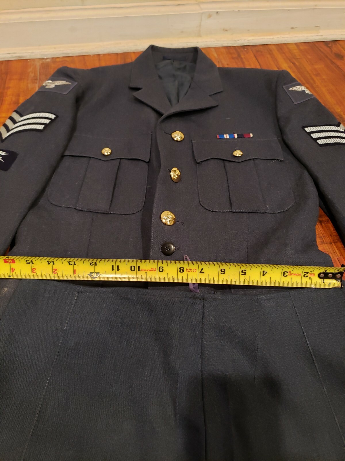 British army uniform Air Force RAF Formal jacket blue… Gem