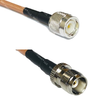 RG400 TNC MALE to TNC FEMALE Coaxial RF Cable USA-Ship Lot