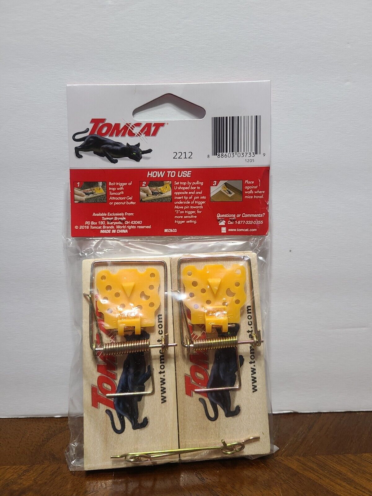 Tomcat® Mouse Traps (Wooden)