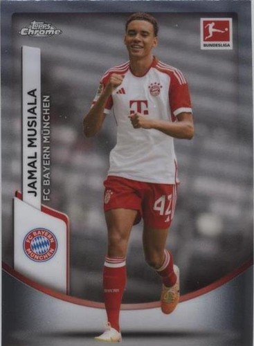 2025-26 Topps Chrome Bundesliga Jamal Musiala FC Bayern Munchen | eBay
