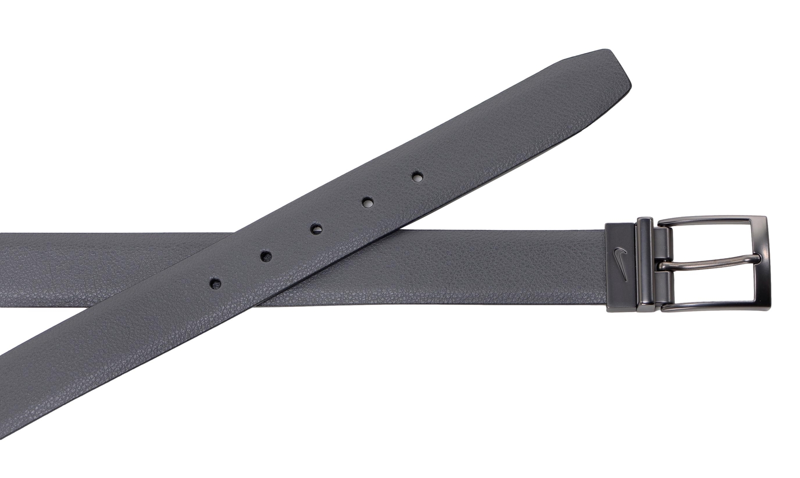 Nike Men's Pebble Feather Edge Reversible Belt Dark Grey/Black eBay