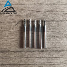 5PC 4Flute 1/16" x 1/8" x 1/4" x 1-1/2" Ball Nose End Mills Carbide - TiALN US