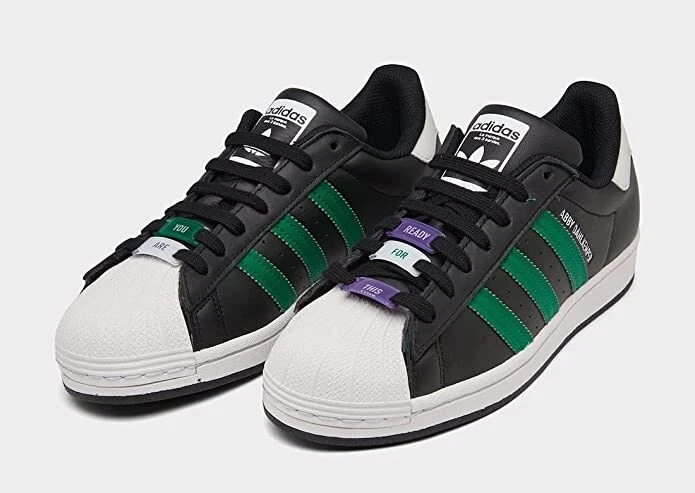 Adidas superstar top green ebay