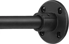 Black Shower Curtain Rod - Adjustable Shower Curtain Rods 29-64 Inches - Heav...