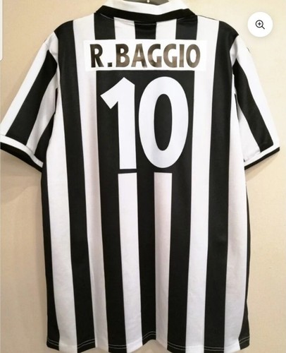 Maglia JUVENTUS R. BAGGIO 10 94 95 CALCIO CAMISETA SHIRT KAPPA DANONE FERRARA - Foto 2 di 8