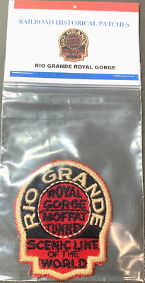 Denver & Rio Grande Western RR Historical Patch - Royal Gorge-Moffat Tunnel