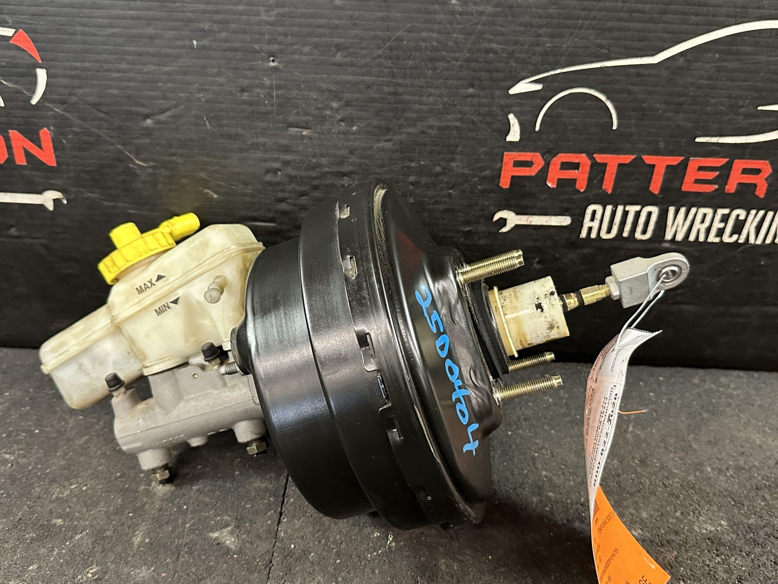 02-06 MASERATI POWER BRAKE BOOSTER W/ MASTER CYLINDER ID 0204024515