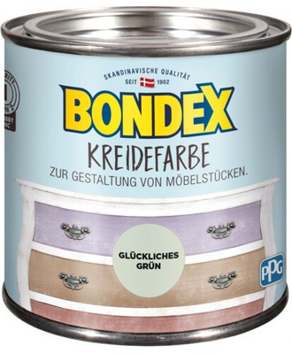 Bondex kreidefarbe glückliches grün 0,5l Innen glückliches grün