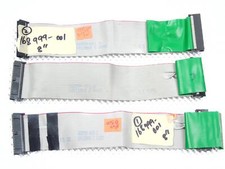 Lot of 3 - HP CQ IDE FDD Drive Cable Single Device 8" 34 Pin - 168999-001