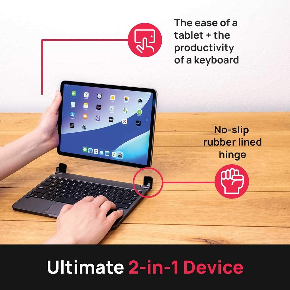 Brydge Pro Plus per iPad Pro: la tastiera con trackpad