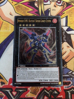 Nummer C105: Battlin' Boxer Comet Cestus ltgy-de052 1st (NM+) Ultimate Yu-Gi-Oh!
